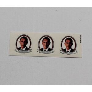 Supreme Obama Mini Sticker SS17 Authentic Brand New